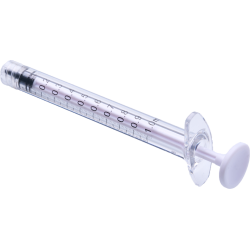 1ml Luer Lock Syringe "LOW DEAD SPACE"