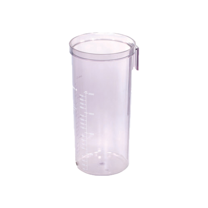 Bocal collecteur de graisse Autoclavable - volume de 2L