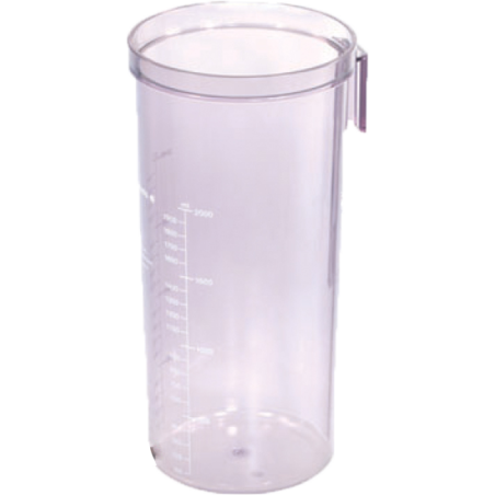 Bocal collecteur de graisse Autoclavable - volume de 2L