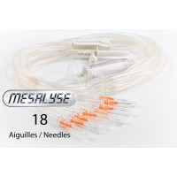 Meso-perfusion "octopus" catheter /  18 needles