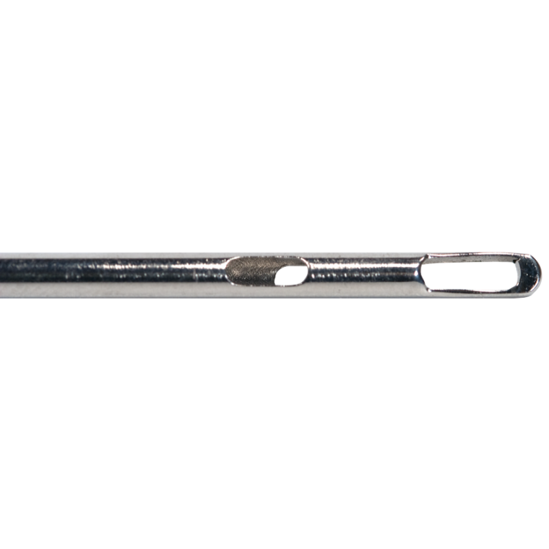 Cánula de extracción de tejidos grasos Ø3mmx150mm - 4 orificios