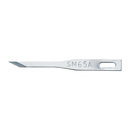 Hoja de bisturí estéril de la gama FINE Swann Morton - SM65A