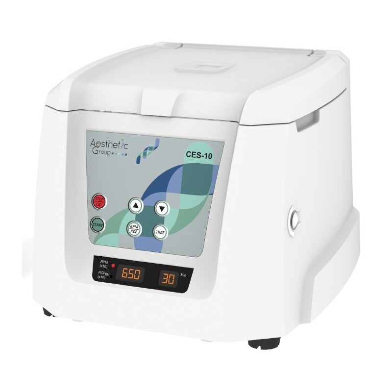 Ultra compact centrifuge for centrifugation of blood or fat (adipose tissue) for reinjection - 10ml tube or suitable syringe