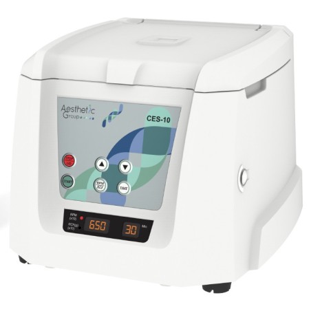 Ultra compact centrifuge for centrifugation of blood or fat (adipose tissue) for reinjection - 10ml tube or suitable syringe