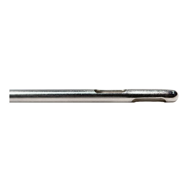 Canule de réinjection de tissus adipeux - Ø2.10mmx150mm - 2 orifices