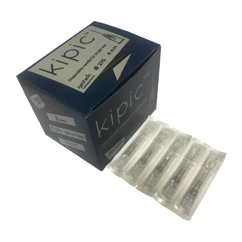 Aguja KIPIC® para mesoterapia 27Gx4mm