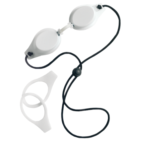 Laser/IPL/UV safety goggles - Aluminium "plus"