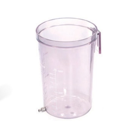 Bocal collecteur de graisse Autoclavable - volume de 1L