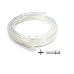 Tube Silicone Ø12x7mm - 2m + Raccord de connexion pour bocal