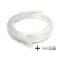 Tubo de silicona Ø12x7mm - 2m + Racor de conexión para jarra