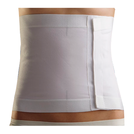 Liposuction postoperative abdominal bandage or belt