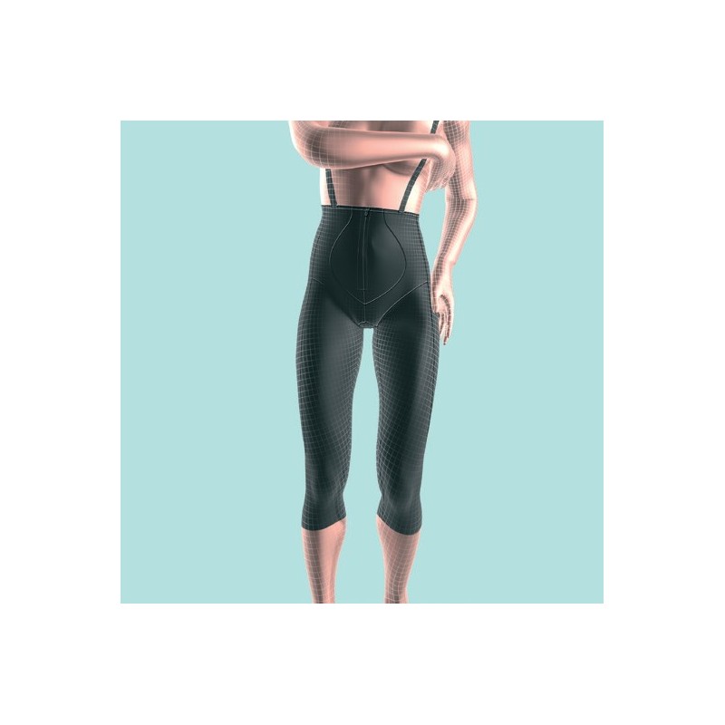 Panty long combined abdominal post operative liposuction
