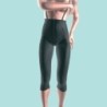Panty long combined abdominal post operative liposuction