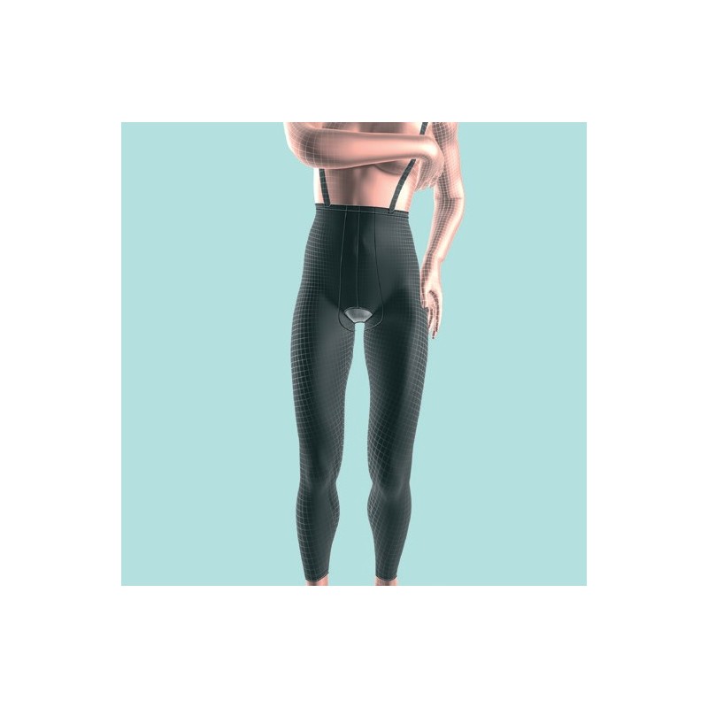 Panty largo combinado abdominal hasta tobillos postoperatorio liposucción