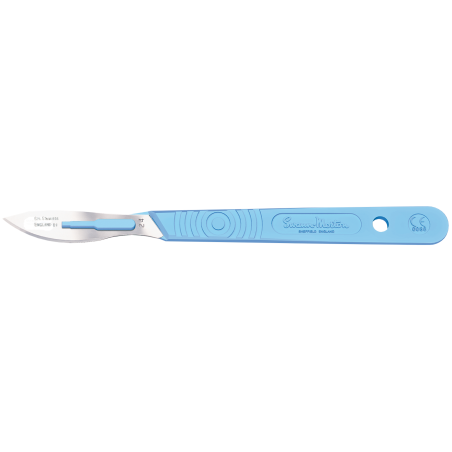 Sterile scalpel in stainless steel Swann Morton - U24