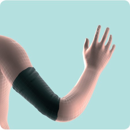 Pair of post-operative arm lifting sleeves