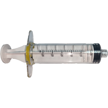 Seringue 30ml piston autobloquant pression négative