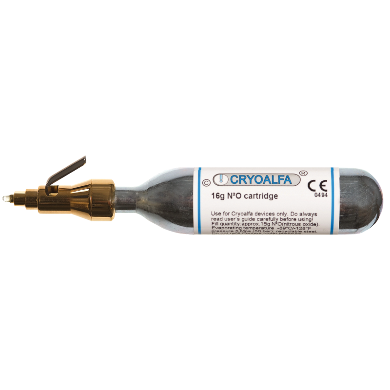 Cryoalfa Super (1 ceramic tip of 1mm + 1 cartridge 16g self-locking)