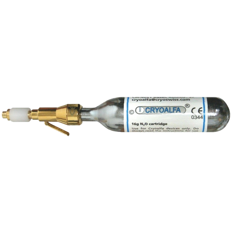 Cryoalfa Super Contact (1 contact tip of 5mm + 1 cartridge 16G self-locking)
