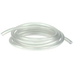 Autoclavable silicone tubing of different diameters: 3to18mm ext. / 1to12mm int.