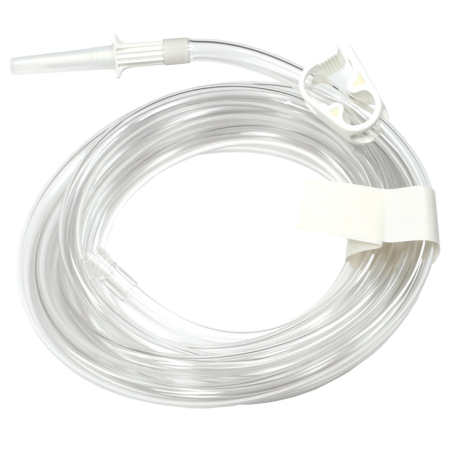 Tubo de infiltración tumescente para botella/bolsa - Ø9,5mm/6,4mm x 275cm
