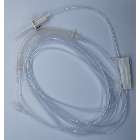 Tubo para bomba peristáltica / infiltración tumescente en tubo flexible y pieza de silicona