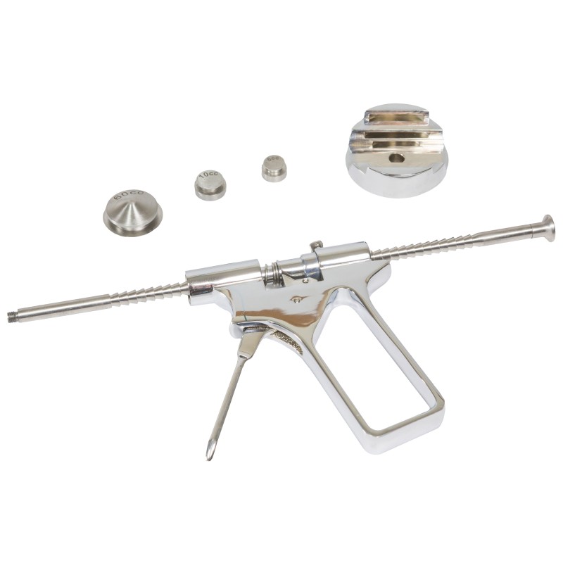 Pistolet de ré injection de graisse 3-en-1 pour seringue de 5-10 et 60ml
